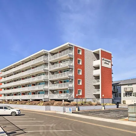 End-Unit Ocean City Condo With Panoramic Views! Exterior photo